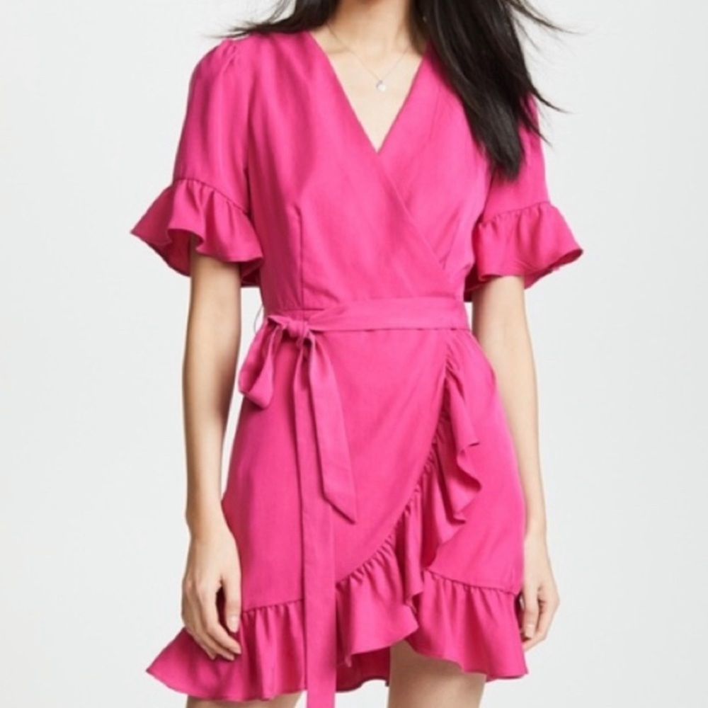 Line & Dot Cherie Wrap Dress